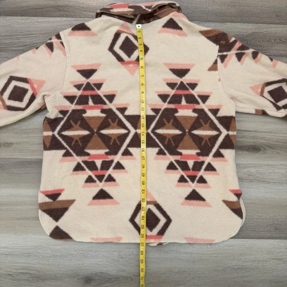 Sanctuary Southwestern Fleece Shirt Jacket Women’s Large - Picture 6 of 6